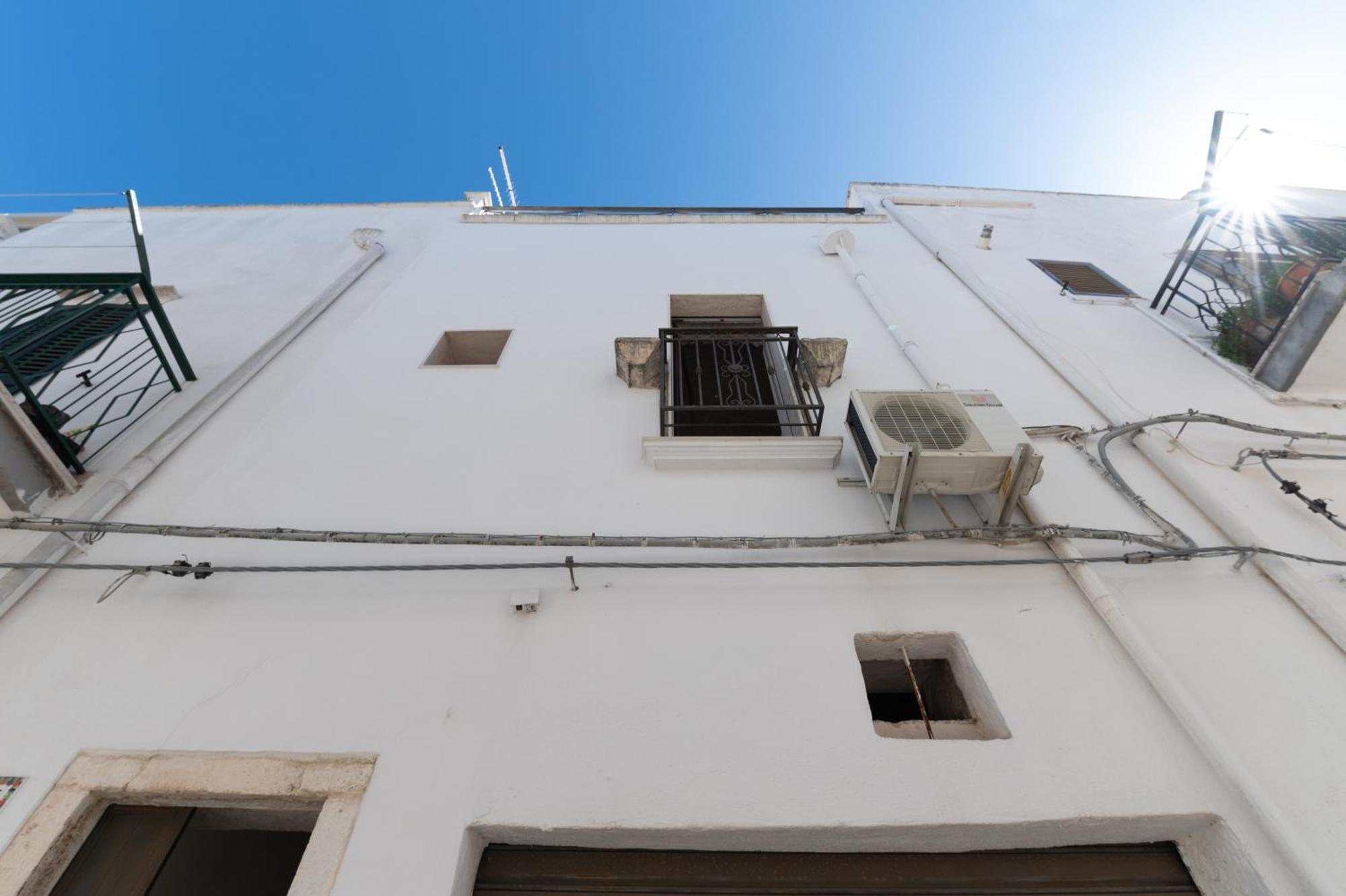 Appartamento Casa Ficus Ostuni Con Terrazza Vista Mare Esterno foto