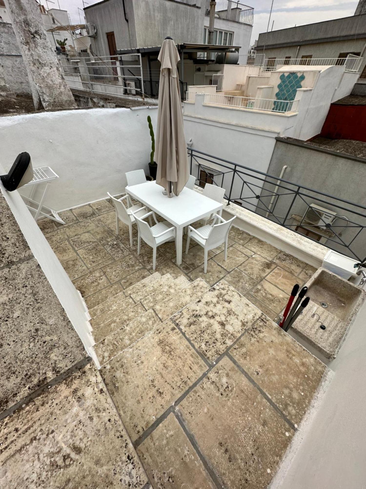 Appartamento Casa Ficus Ostuni Con Terrazza Vista Mare Esterno foto